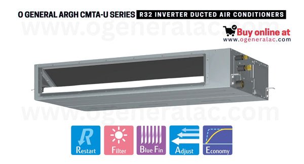 O General Standard Inverter Duct Split AC UAE