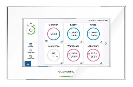 O General Central Touch Panel Controller (UTY-DCGGZ2)