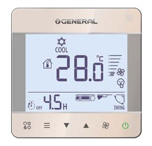 O General Compact Wired Remote Controller UTY-RCRGZ1K