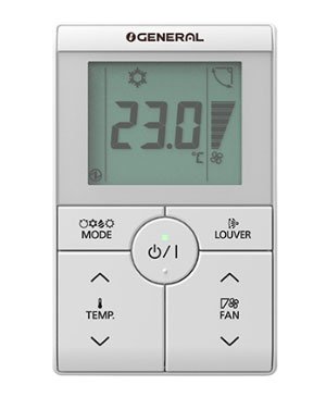 O General VRF Simple Remote Controller UTY-RSRG