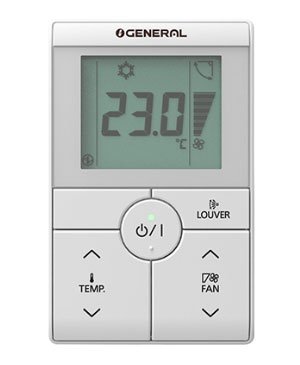 O General VRF Wired Remote Controller UTY-RHRG
